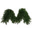 Vickerman 9' x 24" Deluxe Sequoia Pine Artificial Unlit Garland with Guage Galvanized Wire