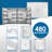 480 KEY GREY LOCK BOX W/ WHITE TAGS