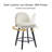 26'' Swivel Counter & Bar Stool-2004139308