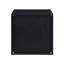 2 Table de chevet gracieuse en noir et argent