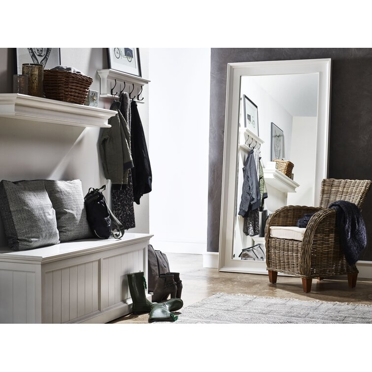 KYSMOTIC Wooden Wall Mounted Folding Coat Rack – Modern, Sleek Space-Saving Hanger for Entryway, Hallway, Living Room, Bedroom, Bathroom – Gray 4