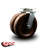 8 Inch Dual High Temp Phenolic Wheels Swivel Caster with Roller Bearing SCC