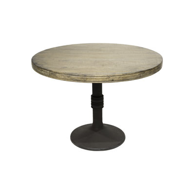 Bort 42" Wide Pine Round Dining Table