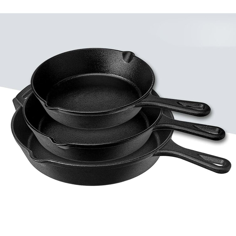  Cuisinel Cast Iron Skillet - 12-Inch Frying Pan with