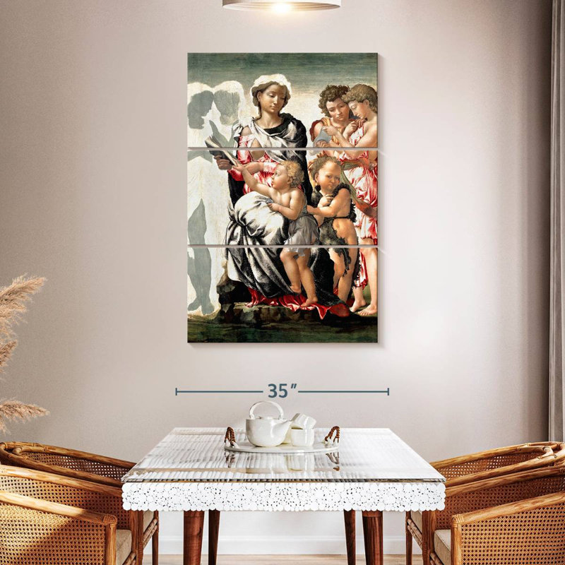 Adella Manchester Madonna 1497, H 50 po x l 32 po