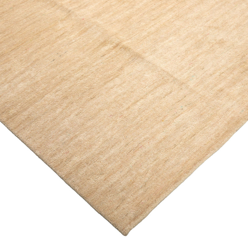 Solid Silk Rug, Rectangle 8' x 10', Brown