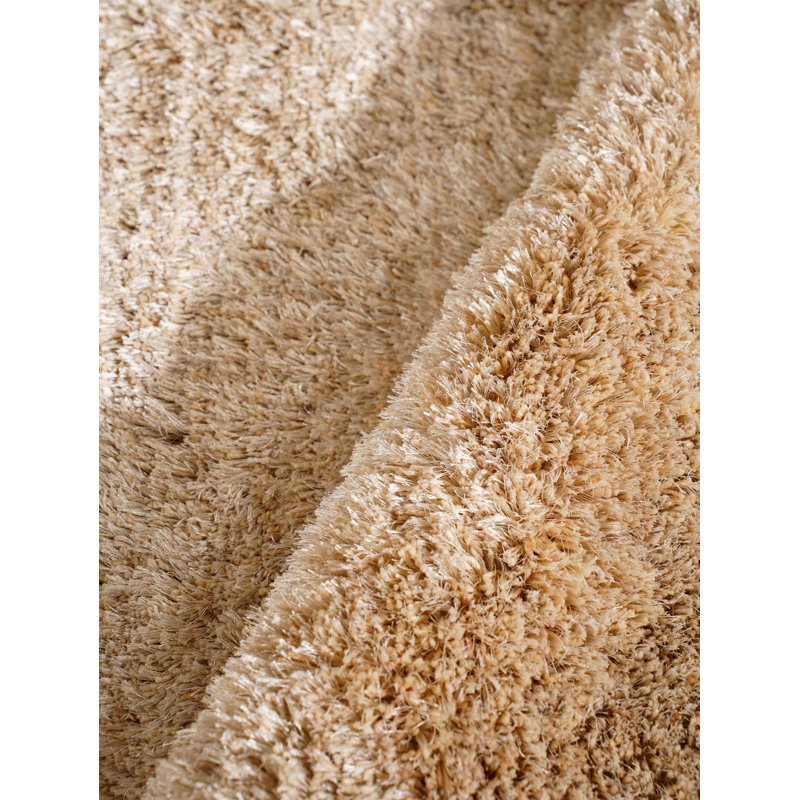 Tapis à poils longs Sanford, Square 6'