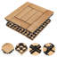 30cm L x 30cm W Interlocking Wood Deck Tile-2084120192