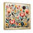 Toile avec cadre flottant or