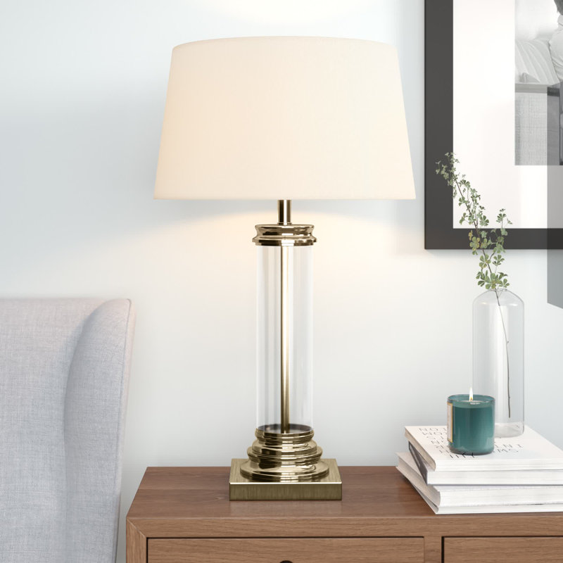 Aslan Table Lamp, Antique Brass