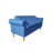62" Bedroom Tufted Button Storage Bench, Modern Fabric Upholstered Ottoman, Window Bench with Rolled Arm Design-951980670