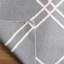 Tapis géométrique en laine / coton tissé à la main Rodgers-681365229