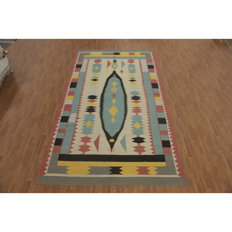 Tribal Kilim Oriental Large Rug 8x15