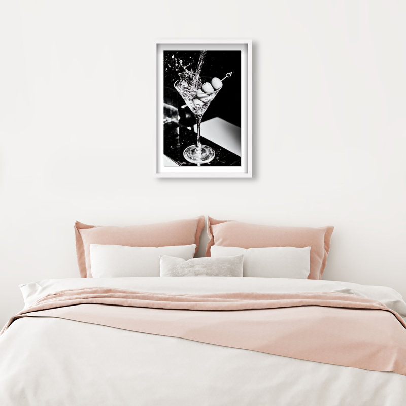 Chill Time III Print by Oliver Gal, 25.5"H x 17.5"W, White Shadowbox