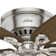 42" Builder Low Profile 5 - Blade Flush Mount Ceiling Fan with Pull Chain and Light Kit Included