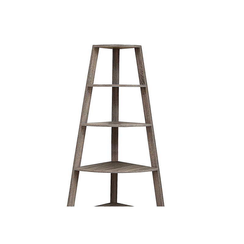 Tablettes de coin à 4 niveaux, Taupe