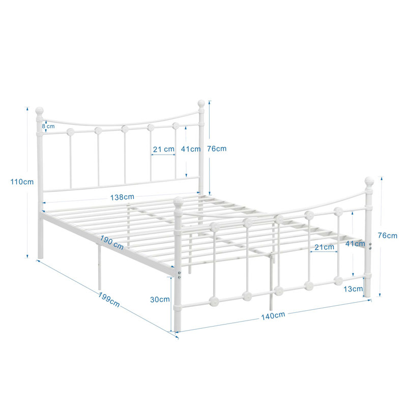 Ensor Bed, Double (4'6)