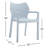 Adrian Stacking Patio Dining Armchair-463204979