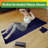 Wakeman Yoga Mat Towel and Gym Towel Set - 2-Piece Non Slip Set for Hot Yoga, Pilates, and Gym - 72” x 24” Sweat Absorbent and Quick Drying Blanket with Corner Pockets for Mats-220655156