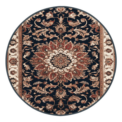 Machine Washable Persian Brown Area Rug