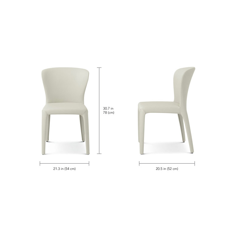 Vienna Upholstered Dining Chair, White