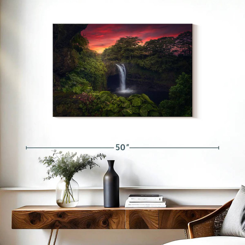 Alvord Rainbow Falls à Hilo, H 24 po x l 36 po