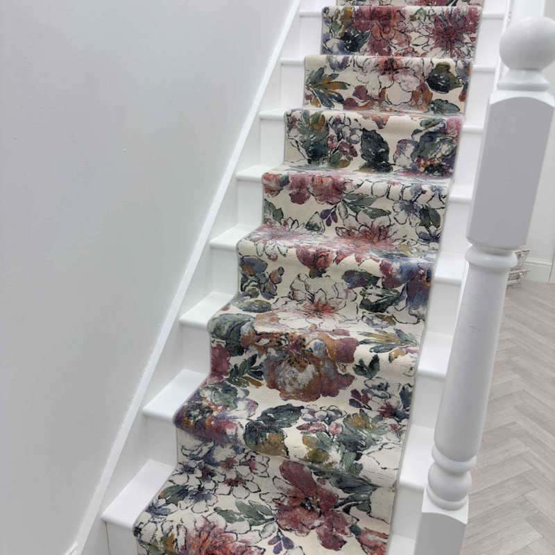 Stair Runner Abstract Area Rug, Stair Runner 66 x 450 cm