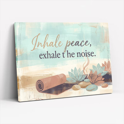 Ensemble de 1 toile murale Nature paisible