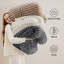 Couverture polaire sherpa Bedsure, jeté doux et réversible offrant une chaleur douillette, motif à rayures pour un confort quotidien-105504206-105504200