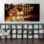 Verre de vin rouge, impression sur toile Wallart-727654198-727654200