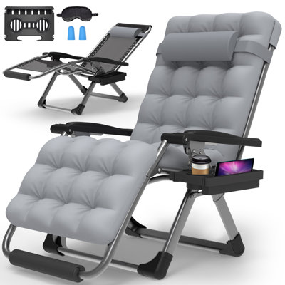 Colorado Metal Folding Relaxer Chair Arlmont Foldable Patio