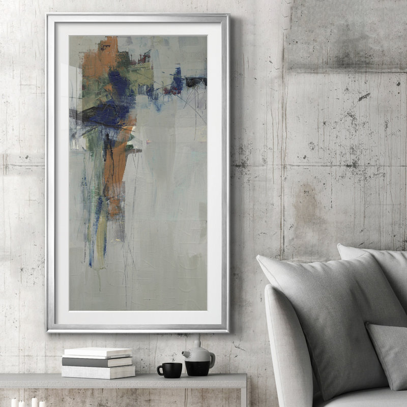 Traction II - reproduction encadrée de qualité supérieure - prête à être accrochée, H 18,5 po x l 10,5 po x P 1 po