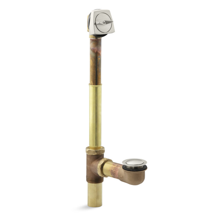 Clearflo Leg Tub Drain with Overflow
