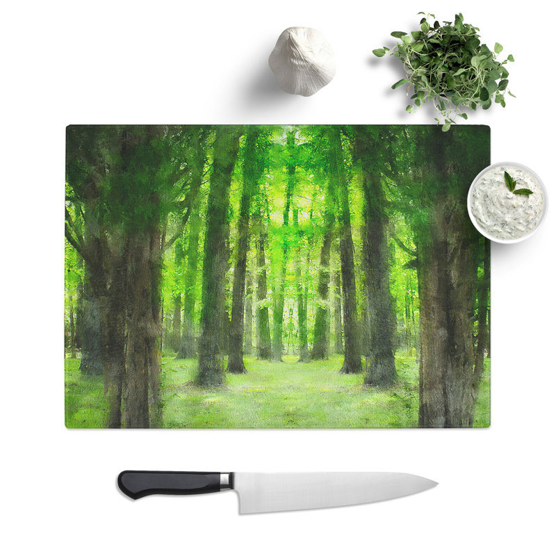 Forest Vol.2 Chopping Board, 0.4cm H x 28.5cm W x 39cm L