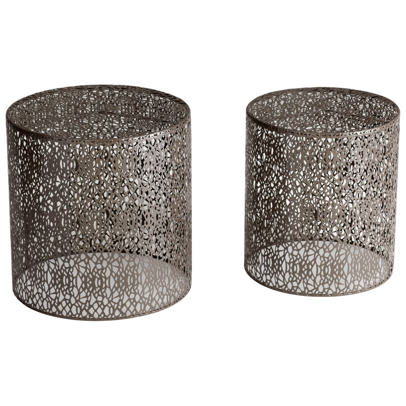Portman Granite Nesting End Table