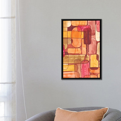 « mod coucher de soleil ii », impression sur toile
