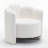 Sherpa Upholstered Barrel Chair-1867781356