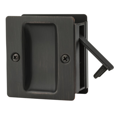 Square Passage Lock Pocket Door Hardware