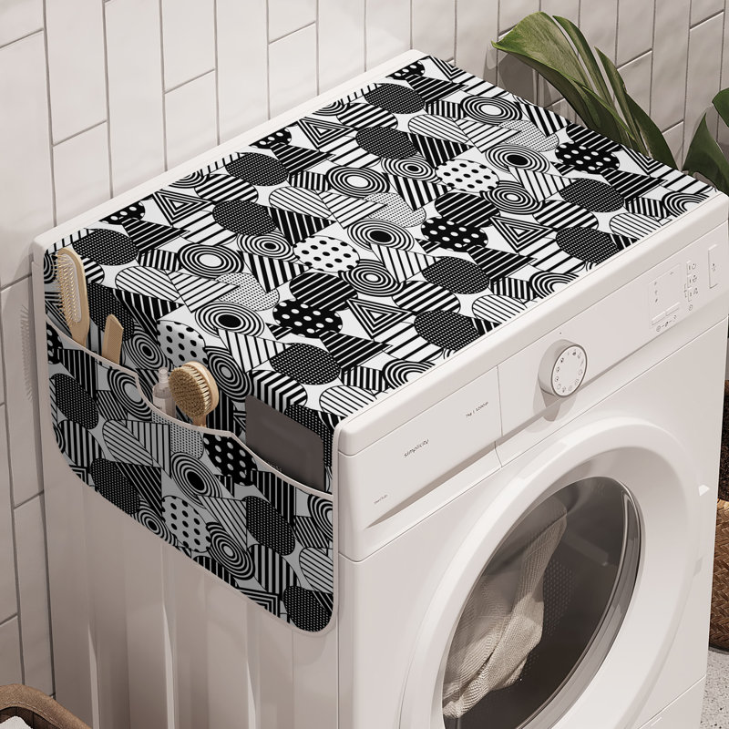 Ensemble de 2 boîtes de rangement géométriques East Urban Home