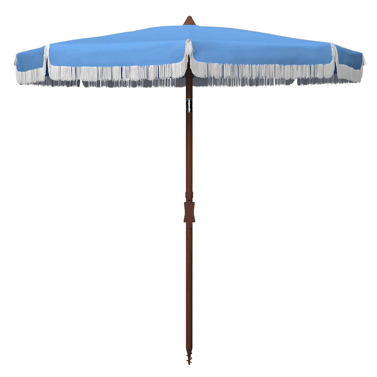 Tyler 73.62'' Outdoor Umbrella, Light Blue