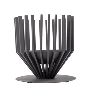 Irving Round Steel Fire Pit Log Grate