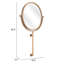 Miroir doré