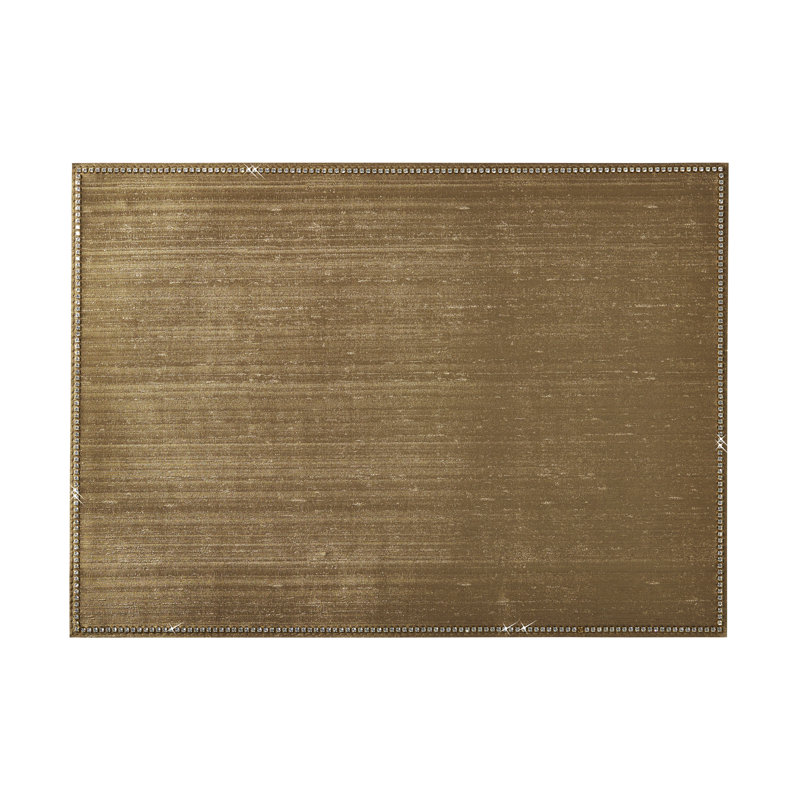 Silk Rectangle Placemat, Bronze