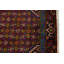 Tapis unique en laine noué à la main de style années 1980 de 3 pi 11 po x 6 pi 6 po Savana