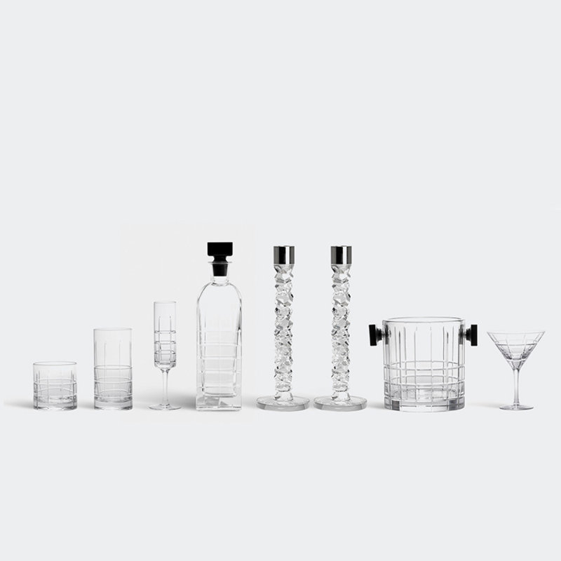 Street Bar Cart 53-Piece Set