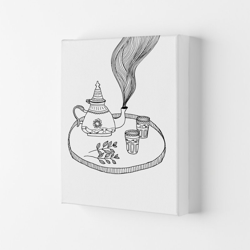 Moroccan Mint by Carissa Tanton - Wrapped Canvas Print, 42cm H x 29.7cm W x 4cm D