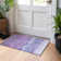 Machine Washable Indoor/Outdoor Cinead ACN1699 Purple Rug