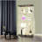 Lighted Two Door Glass Cabinet Glass Display Cabinet with 4 Shelves-1032654654