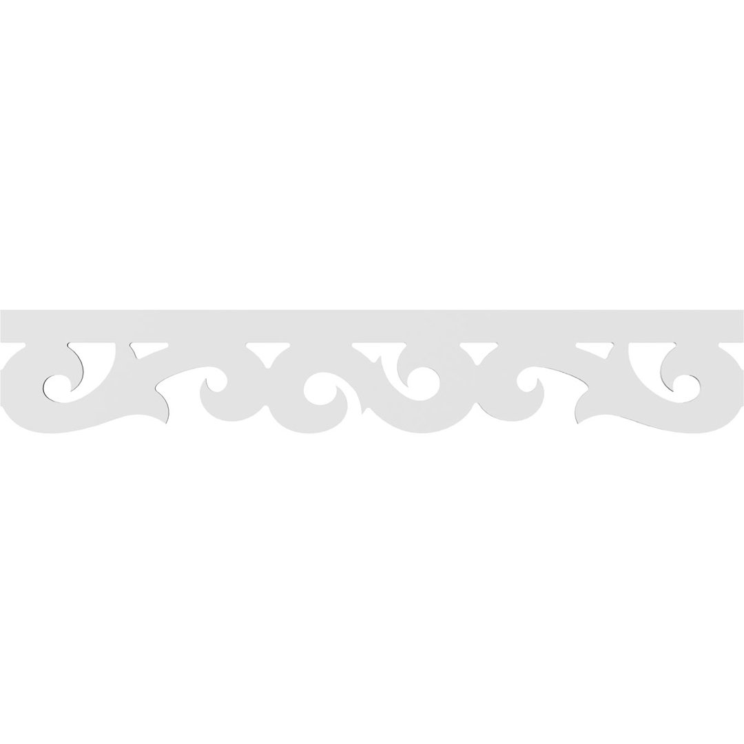 Hemlock Architectural Grade PVC Running Trim Ekena Millwork 