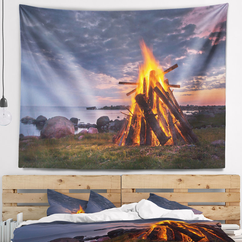 Polyester Tapestry, 50" H x 60" W